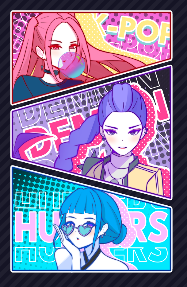 Print - K-pop Demon Hunters