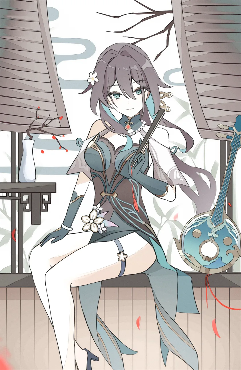 Ruan Mei illustration