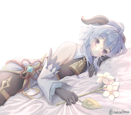 Print - Ganyu Flowers